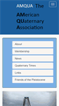 Mobile Screenshot of amqua.org
