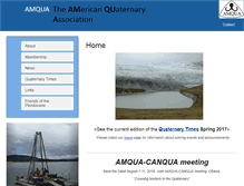 Tablet Screenshot of amqua.org